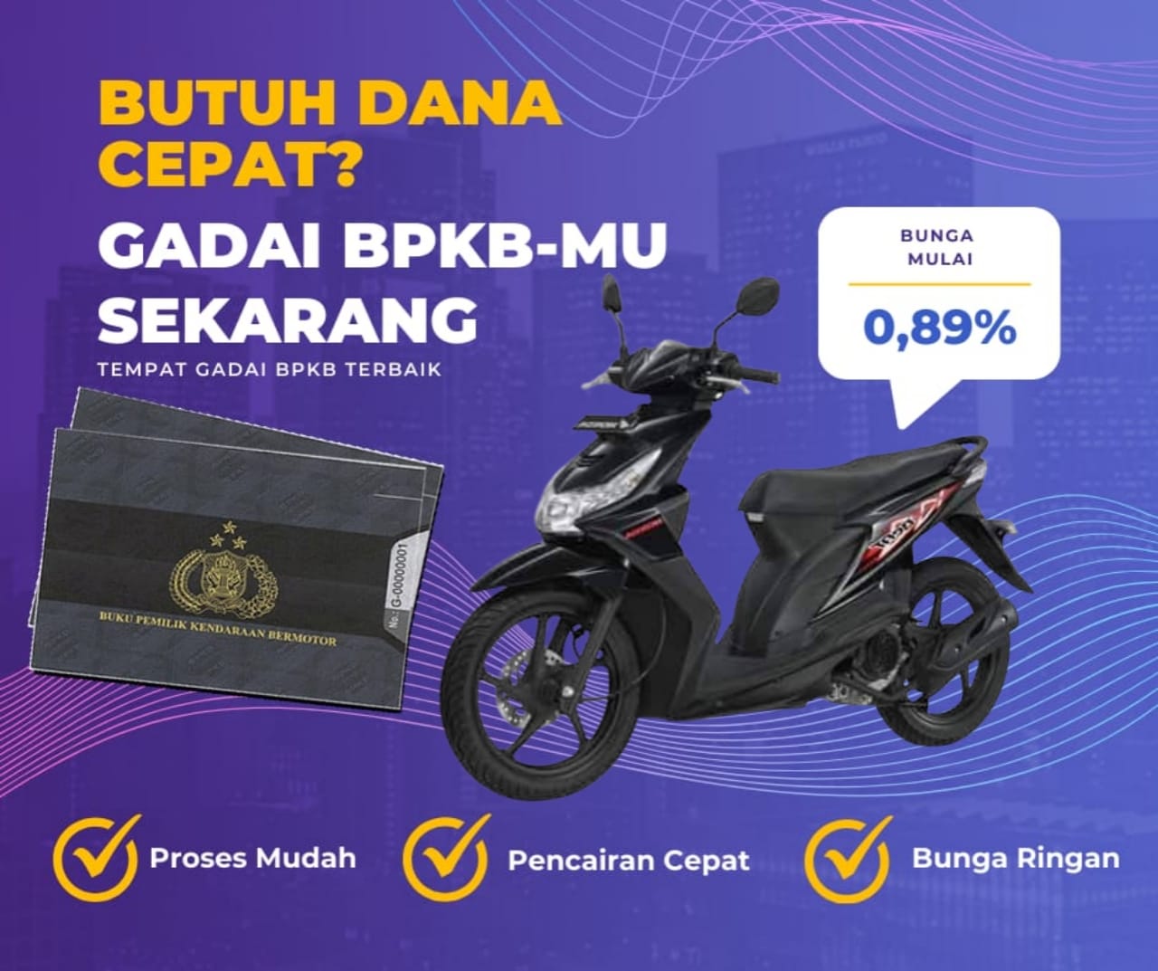 Kredit Jaminan Bpkb Motor Honda Beat Dapat Dana Berapa? Seperti Ini Simulasinya